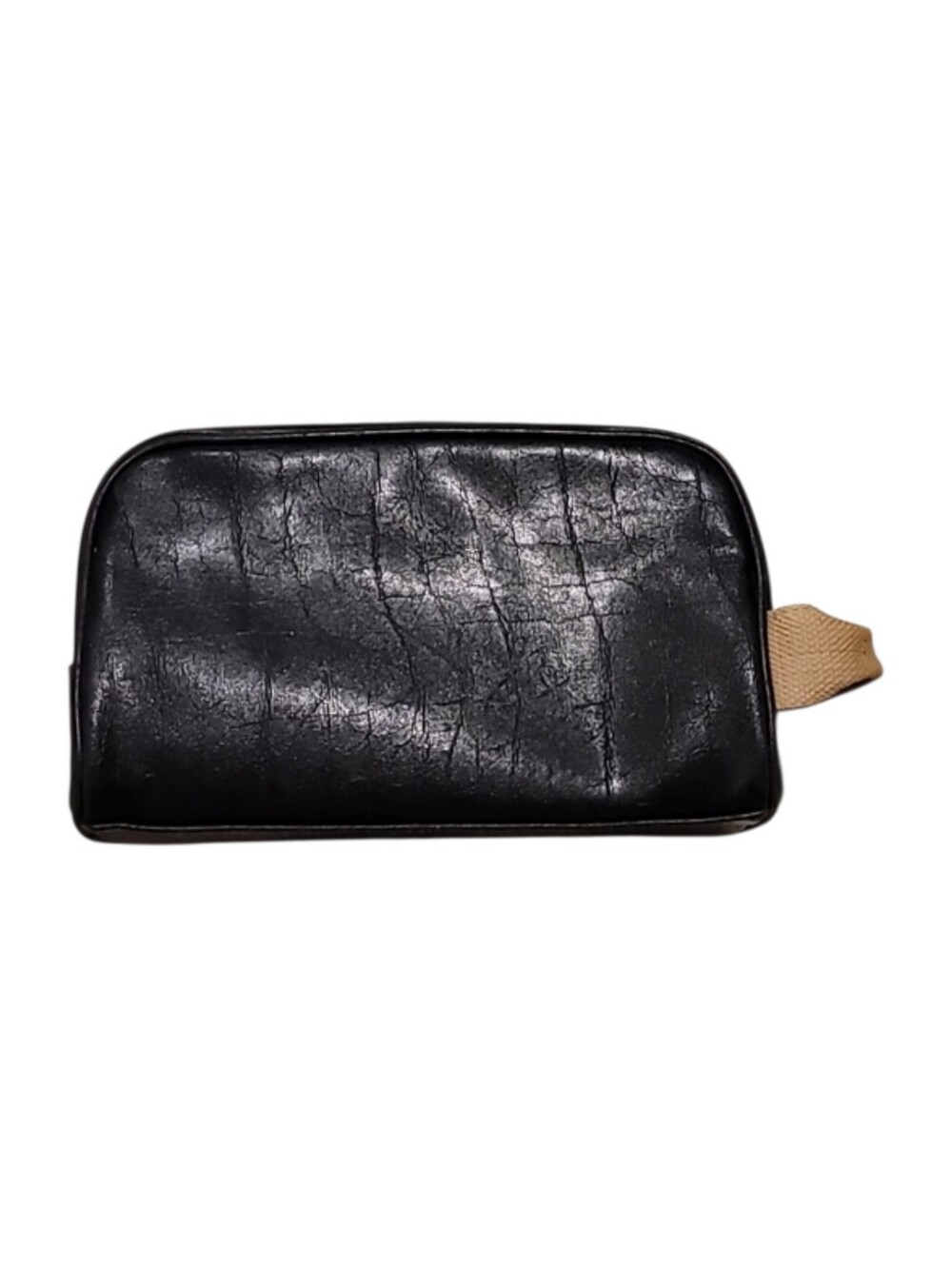 Kenneth Cole Reaction dopp or shaving bag end handle zipper closure side pocket